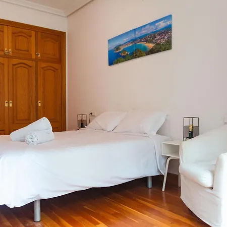 Agradable Con Balcon Frente A La Playa De La Concha - Marina 1 Lägenhet San Sebastián