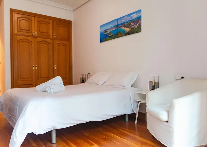 Agradable Con Balcon Frente A La Playa De La Concha - Marina 1 Apartmán San Sebastián