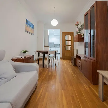 Agradable Con Balcon Frente A La Playa De La Concha - Marina 1 Lägenhet *